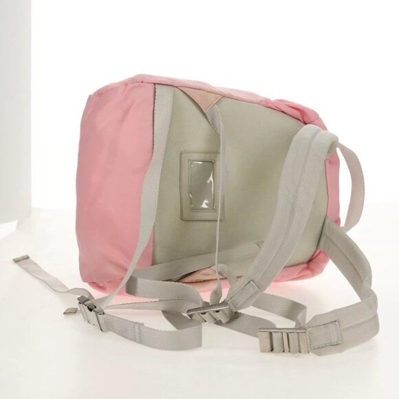 PRADA Backpack Nylon Pink Silver Auth yk19623V main image 10
